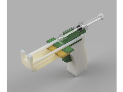 jeringuilla pistola self administered inyecciones v1p3rrrrr 3d print model - Mito3D