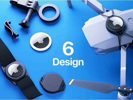6 essential 3d print airtag accessories bike drone dog strap clip gopro neodesk 3d print model - Mito3D