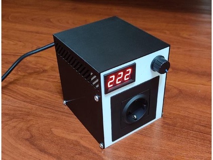 simple 220v ac dimmer mrnellow 3d print model - Mito3D