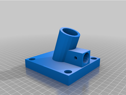 Single 1 pex Bogen base10 Grad Packreiter 3d print model - Mito3D