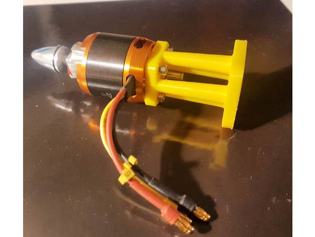 Motor montieren bürstenlos Unterstützung Moteur rotor02 3D print model - Mito3D