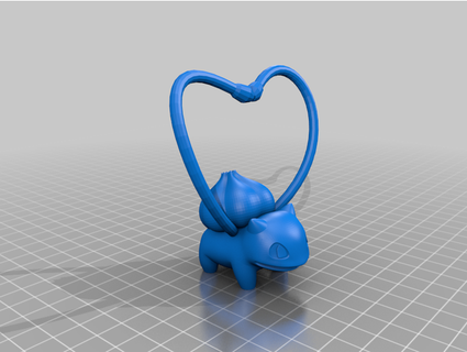 bulbasaur remix thebata 3d print model - Mito3D