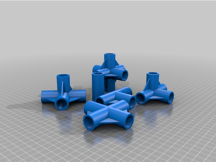 1 2 pipe fittings rdevoto 3d print model - Mito3D