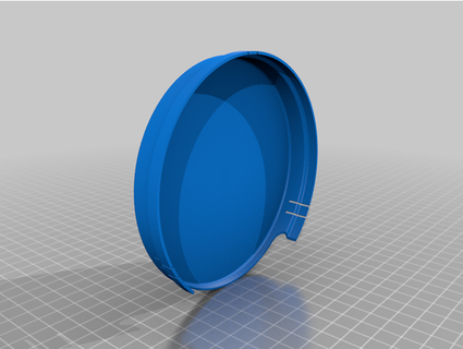 hella headlight cover vw golf hskeletorus 3d print model - Mito3D