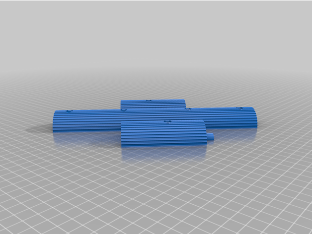 commodore sx-64 full handle replacement giobbino 3D print model - Mito3D