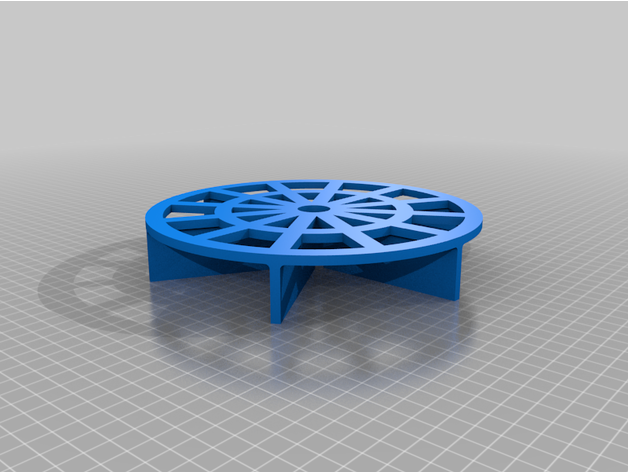 pumpkin trivet thejoshw 3D print model - Mito3D