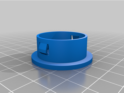 filament spool holder hole plug flashforge creator pro original pralix 3d print model - Mito3D