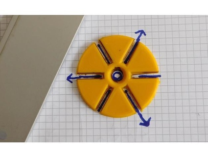 cercle schablone Hans 3d print model - Mito3D