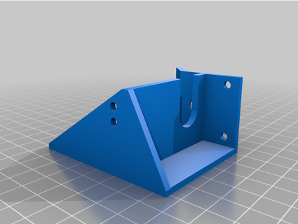 anycubic mega x direct drive extruder conversion bracket ngbod 3d print model - Mito3D