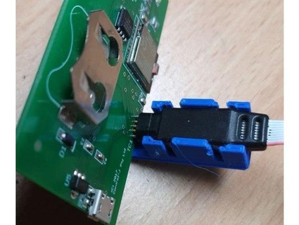 clip tag-connect 6 pin legless swd jtag probe clydeps 3d print model - Mito3D
