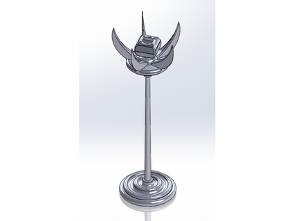 verticale torche donjon facermok 3d print model - Mito3D