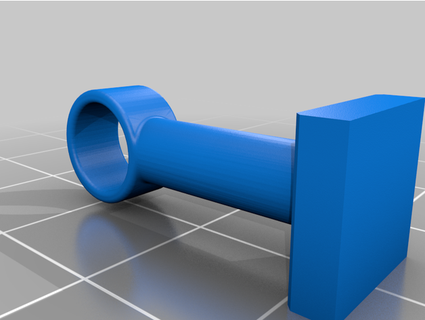 soutien tringle rideaux cedricplast 3d print model - Mito3D
