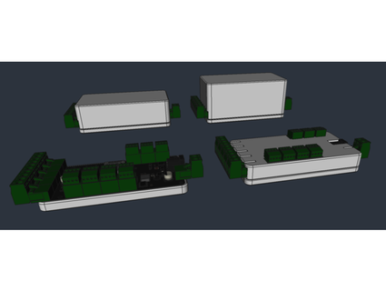 esp hiro cas intelligent Accueil maison devboard tasmota compatible chrismettal 3d print model - Mito3D