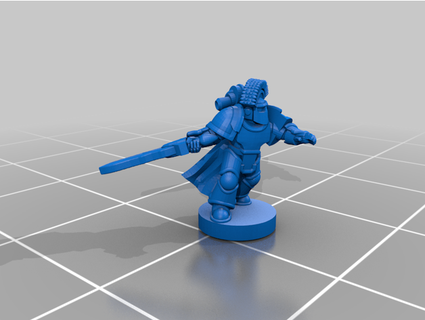imperial fists praetor galactic crusaders remix killmeforprizes 3d print model - Mito3D