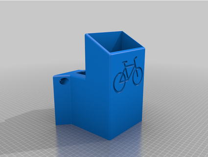 electric bike battery dock shjturner 3d print model - Mito3D