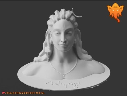 adi yogi - shiva first vedicfutura 3d print model - Mito3D