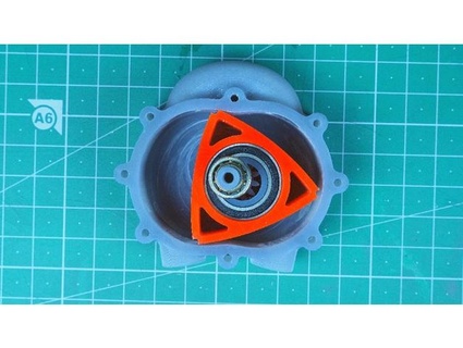 comprimido ar wankel motor integza 3d print model - Mito3D
