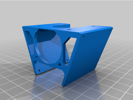 tevo little monster fan mount jegelnaute 3d print model - Mito3D