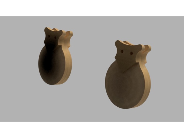 castañuelas phifr 3D print model - Mito3D