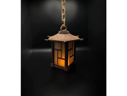 asian themed lantern finitexenon 3d print model - Mito3D