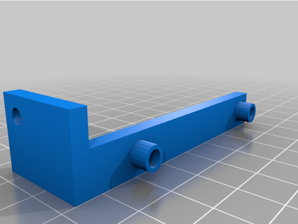 suporte lcd geeetech i3 filamento topo silavgbr 3d print model - Mito3D