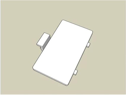 marechal 9 volt bateria cobrir bainha gregsolano 3d print model - Mito3D
