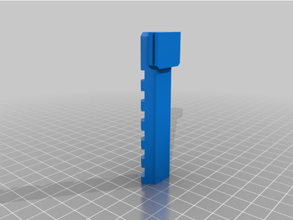 picatinny rail dslr hotshoe pinch fit coirt 3d print model - Mito3D