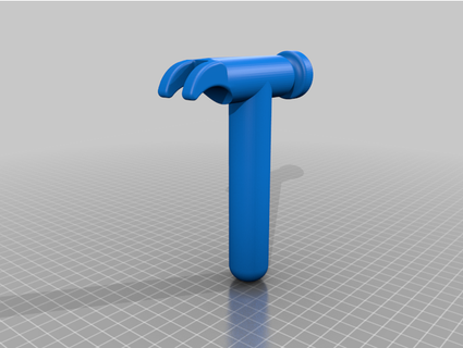 Spielzeug Hammer Stronzologie 3d print model - Mito3D