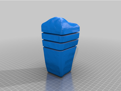 agenti scudo monolito quinnlee 3d print model - Mito3D