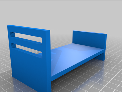 lila matschig Bett Rahmen Joshquist 3d print model - Mito3D