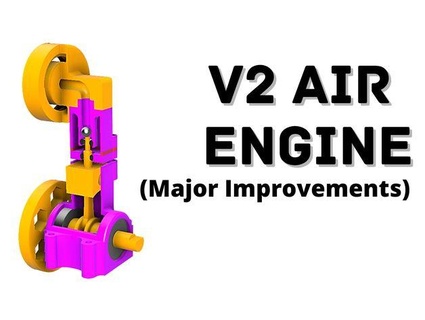 v2 sıkıştırılmış hava motor deli performans Axeldayton 3d print model - Mito3D