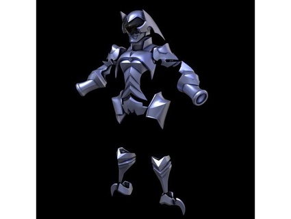 kingdom hearts - aqua armor breakerboxcosplay 3d print model - Mito3D
