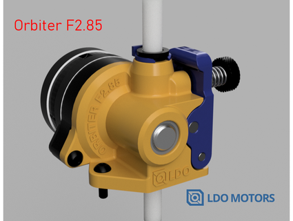 orbitador f285 doble directo manejar extrusora 285mm filamento lorinczroby 3d print model - Mito3D