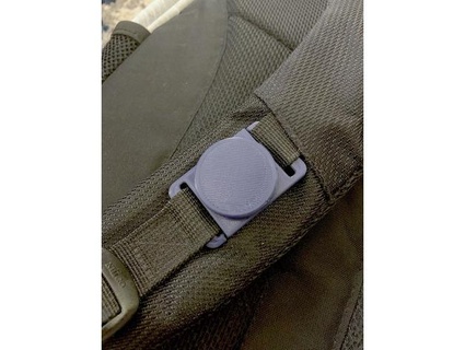 airtag case backpack camera bag strap pet collar rh224 3d print model - Mito3D