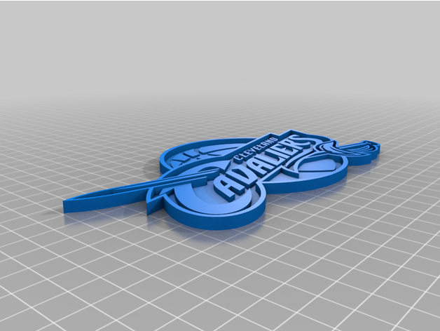 Cleveland Kavaliere Logo 2010 2017 kagebe3386 3D print model - Mito3D