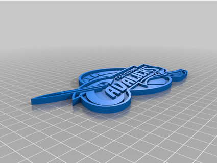 Cleveland Kavaliere Logo 2010 2017 kagebe3386 3d print model - Mito3D