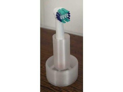 brosse dents tête titulaire soutien franciscus 3d print model - Mito3D