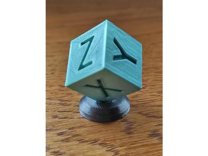 xyz cube supporter 01psychomantis 3d print model - Mito3D