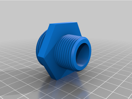 fitting adapter 1 3 4 printerforever 3d print model - Mito3D