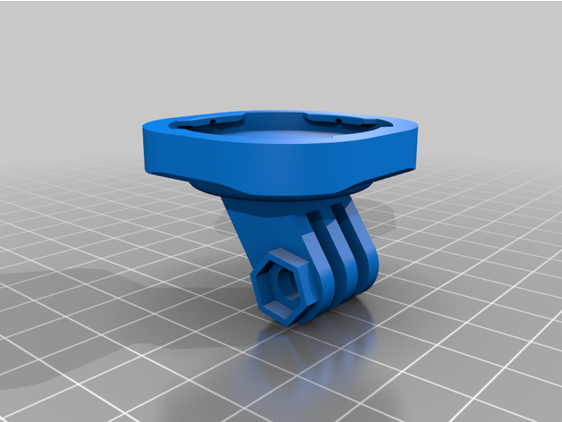 quadlock gopro yeb 3D print model - Mito3D