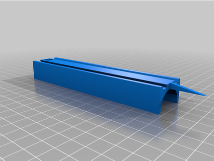 daisy red ryder 3 8 dovetail scope mount rail wbauder 3d print model - Mito3D