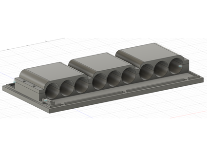 paquete baterías 18650 3s3p sablece 3d print model - Mito3D