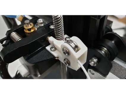 filament pulley guide creality designedbysheltie 3d print model - Mito3D