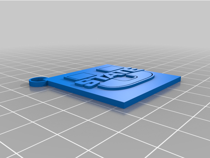 keychain logo - utah state university jackson283824 3d print model - Mito3D