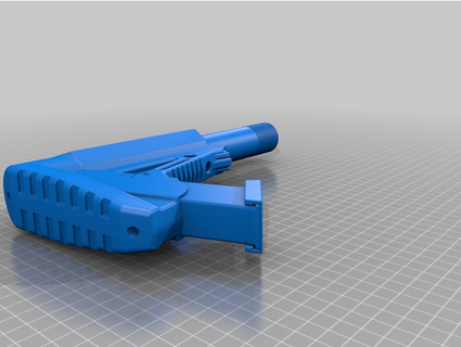 ar 9 mag stok mevcut mussy 3d print model - Mito3D