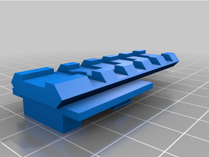 hi capa 51 rail justjay 3d print model - Mito3D