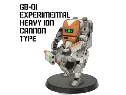 gb-01-e heavy ion cannon type mechaboys 3d print model - Mito3D