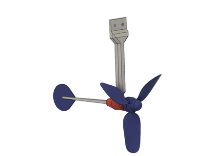 Windrad vent turbine moulin orets 3d print model - Mito3D