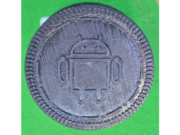 oreo android Galleta caja lottaradios 3D print model - Mito3D