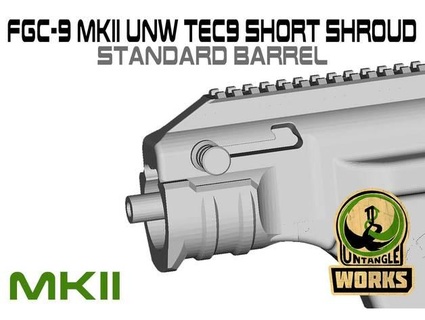 fgc9 mkii unf tec9 corto sudario districare 3d print model - Mito3D